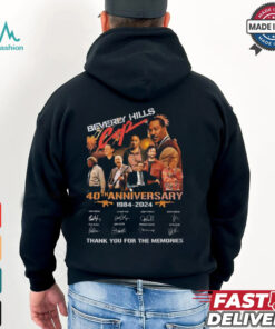 Beverly Hills 40th Anniversary 1984 2024 Thank You For The Memories Signatures Shirt