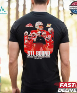 Birmingham Stallions Stl Bound 2022 2024 Championship shirt