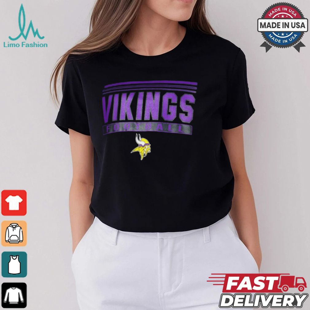 Black Minnesota Vikings Big & Tall Pop Shirt Black Minnesota Vikings Big & Tall Pop Shirt