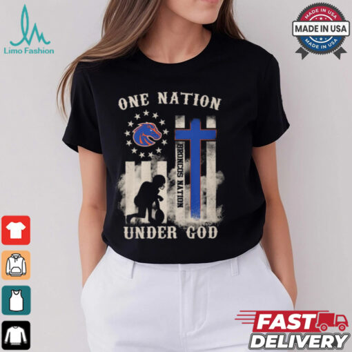 Boise State Nation Under God Shirt