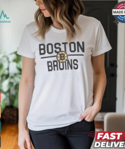 Boston Bruins Starter Mesh Look Team Name Logo Pullover shirt