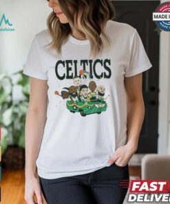 Boston Celtics NBA Six Pack 2024 Caricature Graphic t shirt