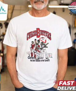 Boston Red Sox Curse Busters we don’t believe in no curse vintage shirt