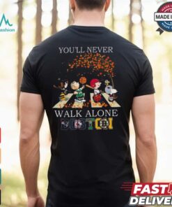 Boston You'll Never Walk Alone The Peanuts Shirt