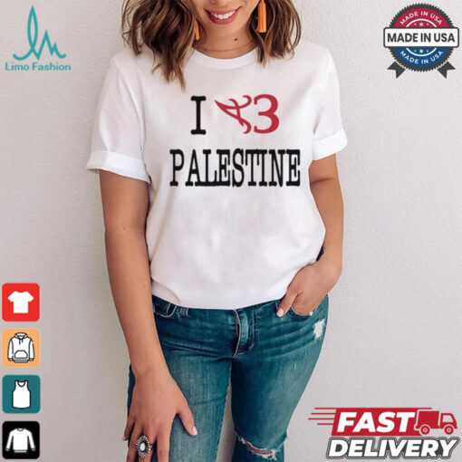 Boume Sama Wearing I A3 Palestine Alabama Crimson Tide t shirt
