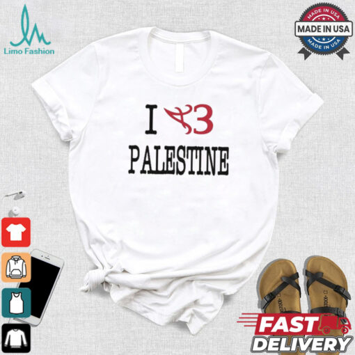 Boume Sama Wearing I A3 Palestine Alabama Crimson Tide t shirt