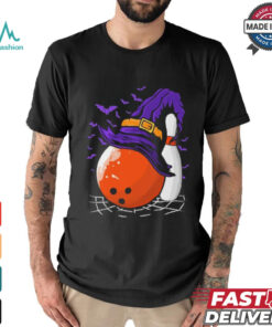 Bowling Ball Witch Hat Halloween Shirt