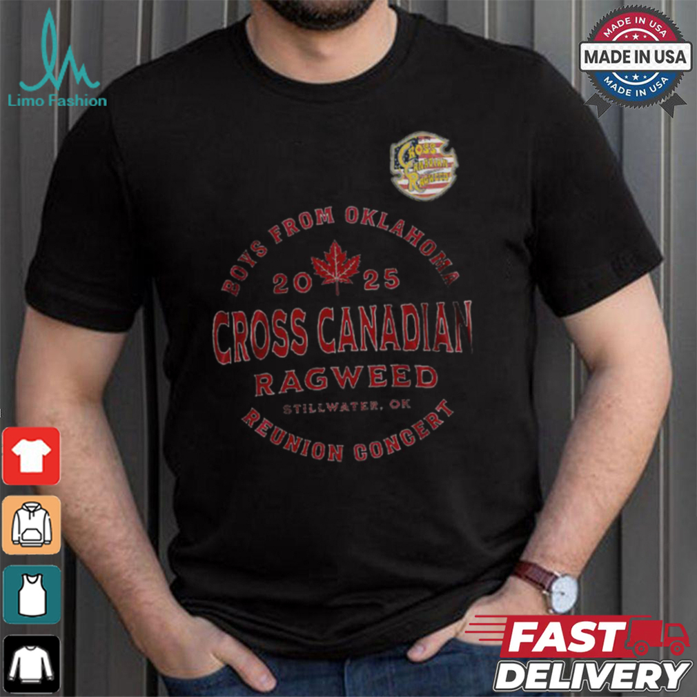 Boys From Oklahoma 2025 Cross Canadian Ragweed Shirt Boys From Oklahoma 2025 Cross Canadian Ragweed Shirt