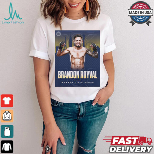 Brandon Royval Winner UFC Vegas 98 Poster t shirt