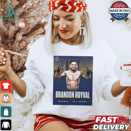 Brandon Royval Winner UFC Vegas 98 Poster t shirt