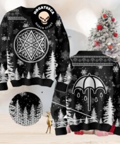 Bring Me The Horizon Logo Rock Band Christmas Sweater Chirstmas Gifts 2024 Xmas For Family And Friends Ugly Sweater