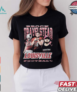 Brock Travelstead Louisville Cardinals Football 90s Graphic t shirt