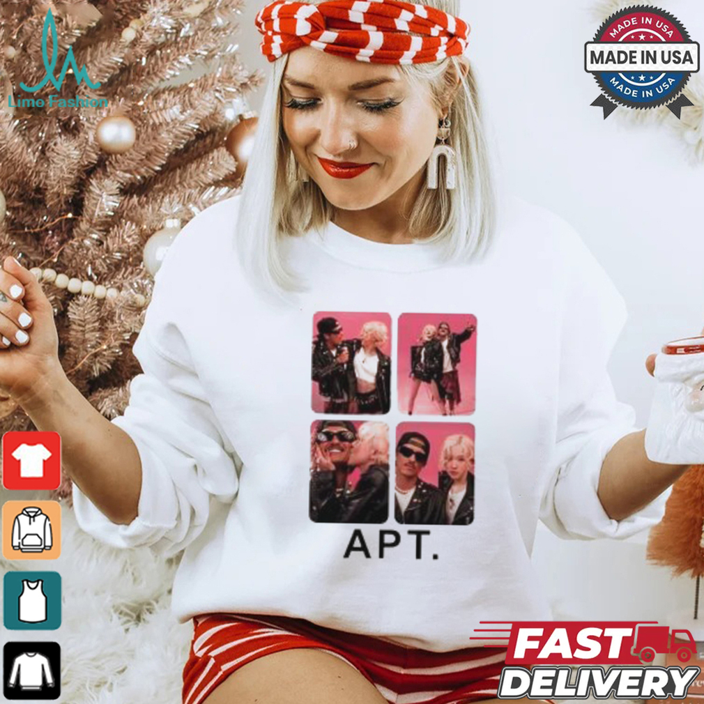 Bruno Mars and Rosé APT shirt Bruno Mars and Rosé APT shirt