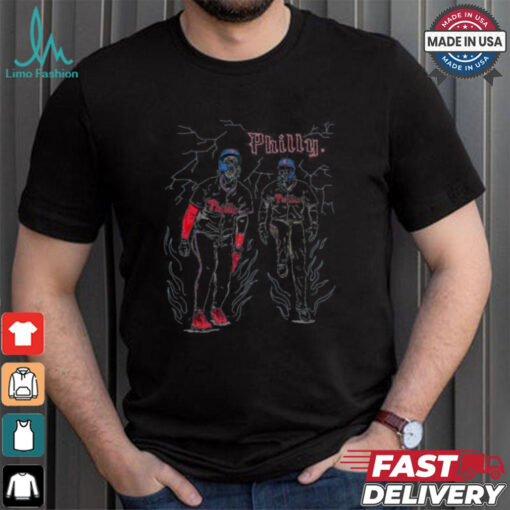 Bryce Harper Philadelphia Phillies MLB RedOctober RingTheBell painting t shirt