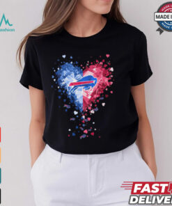 Buffalo Bills Crystal Heart Shirt