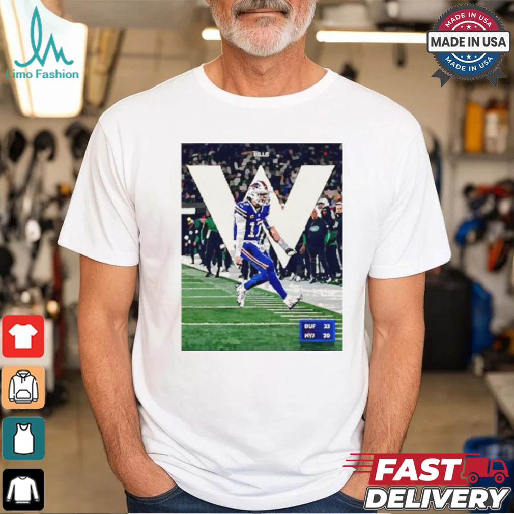Buffalo Bills Josh Allen Win score 23 – 20 picture shirt Buffalo Bills Josh Allen Win score 23 – 20 picture shirt