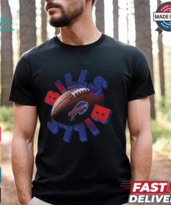 Buffalo Bills Spiral Heavyweight T Shirt