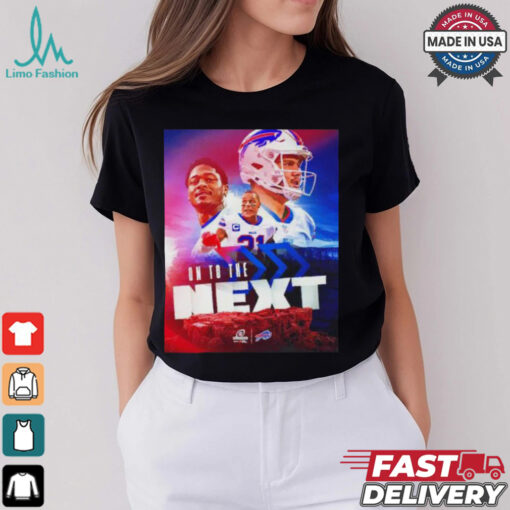 Buffalo Bills on to the next starting 3 shirt