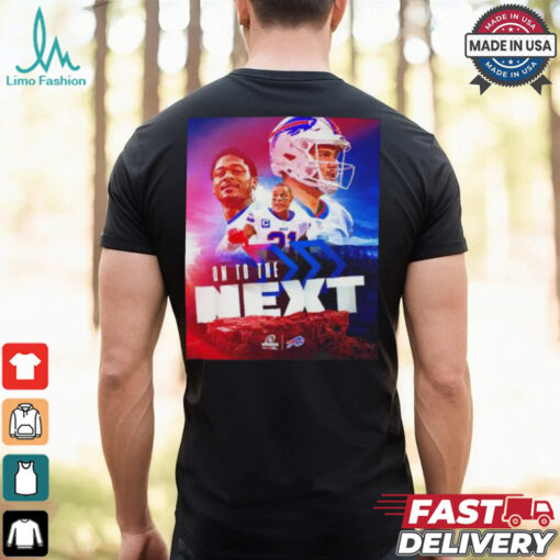 Buffalo Bills on to the next starting 3 shirt