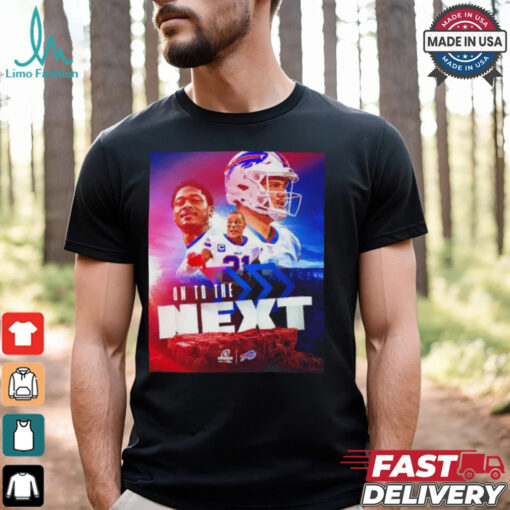 Buffalo Bills on to the next starting 3 shirt
