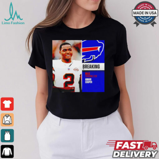 Buffalo Bills trading for Amari Cooper shirt