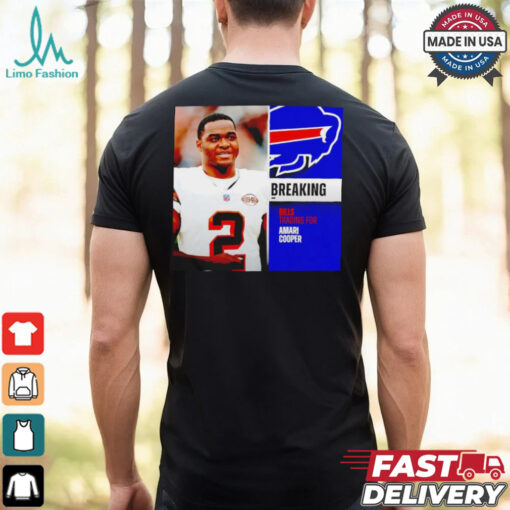 Buffalo Bills trading for Amari Cooper shirt