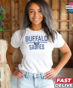 Buffalo Sabres Starter Mesh Look Team Name Logo Pullover shirt
