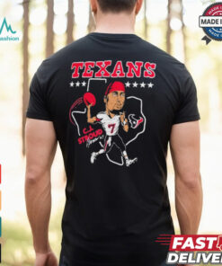C.J. Stroud Houston Texans Homage Caricature Player Texas T Shirts