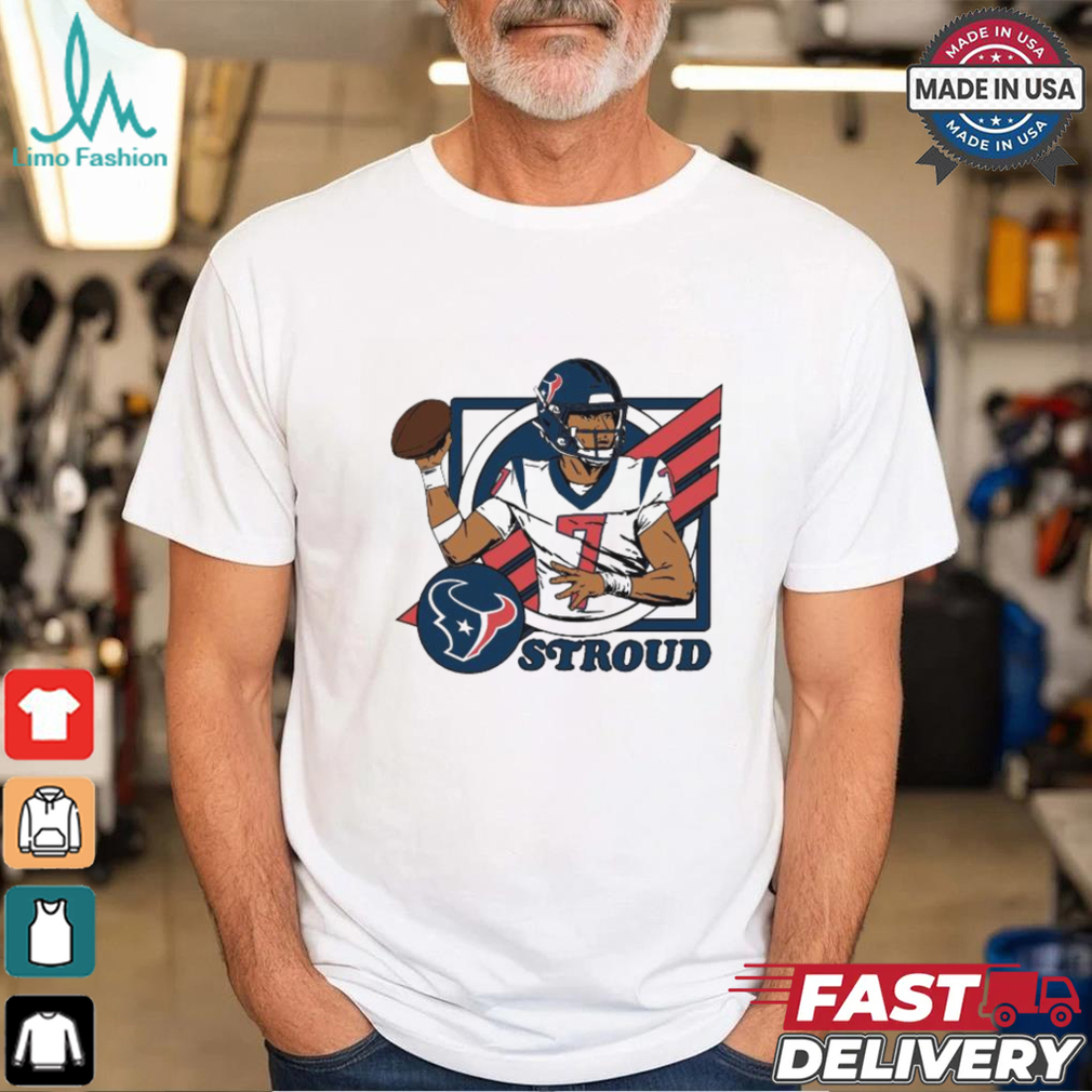 C.J. Stroud Houston Texans NFL Draft T Shirt C.J. Stroud Houston Texans NFL Draft T Shirt