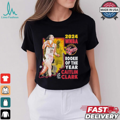 Caitlin Clark 2024 Wnba Rookie Of The Year Caitlin Clark Shirt