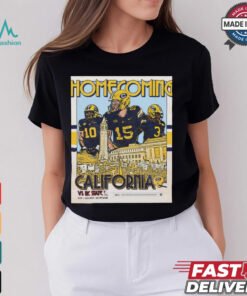 California Golden Bears vs NC State Wolfpack Homecoming 10.19.24 Poster t shirt