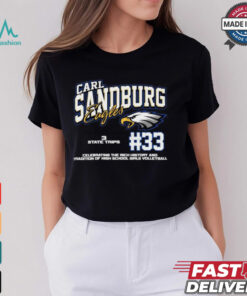 Carl Sandburg Eagles #33 Celebrating The Rich History And Tradition Of High School Girls Volleyball Shirt