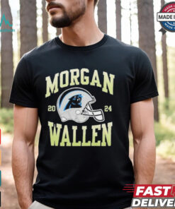 Carolina Panthers NFL 2024 Morgan Wallen 18th October at Bank of America Stadium Shirt