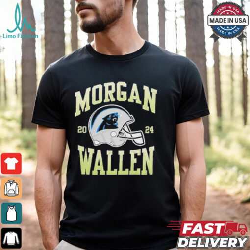 Carolina Panthers NFL 2024 Morgan Wallen 18th October at Bank of America Stadium Shirt