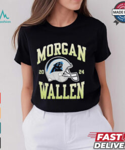 Carolina Panthers NFL 2024 Morgan Wallen 18th October at Bank of America Stadium Shirt