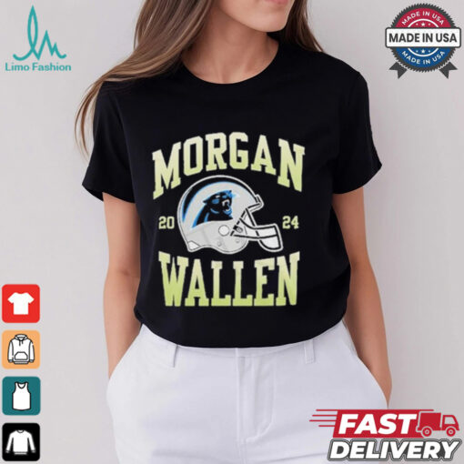 Carolina Panthers NFL 2024 Morgan Wallen 18th October at Bank of America Stadium Shirt