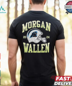 Carolina Panthers NFL 2024 Morgan Wallen 18th October at Bank of America Stadium Shirt