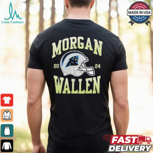 Carolina Panthers NFL 2024 Morgan Wallen 18th October at Bank of America Stadium Shirt