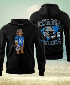 Carolina Panthers x Morgan Wallen 2024 Black Hoodie1
