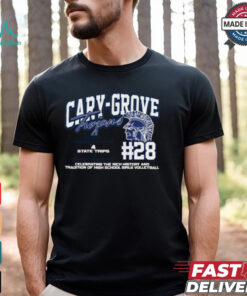 Cary Grove Trojans #28 Celebrating The Rich History And Tradition Of High School Girls Volleyball Shirt