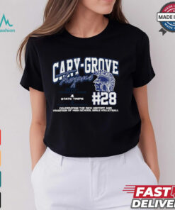 Cary Grove Trojans #28 Celebrating The Rich History And Tradition Of High School Girls Volleyball Shirt