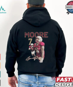 Cazeem Moore shirt signature 2024  t shirt