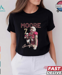 Cazeem Moore shirt signature 2024  t shirt