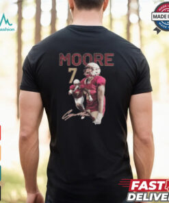 Cazeem Moore shirt signature 2024 t shirt