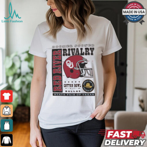 Champion Crimson Oklahoma Sooners Red River Rivalry Slogan Boomer Sooner t shirt