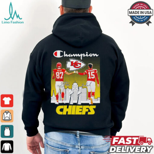 Champion Kansas City Chiefs Travis Kelce x Patrick Mahomes shirt