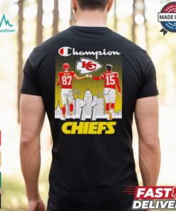 Champion Kansas City Chiefs Travis Kelce x Patrick Mahomes shirt