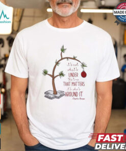 Charlie Brown Christmas Tree Quote T Shirt
