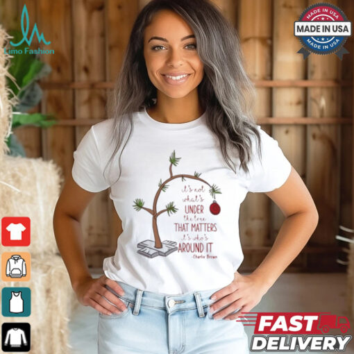 Charlie Brown Christmas Tree Quote T Shirt