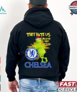 Chelsea FC Grinch they hate us because ain’t us Christmas shirt